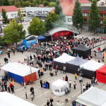 Lauantain yleisöä